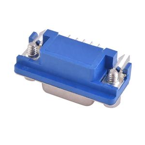 Proveedor de HDR, adaptador hembra HDR 15P 3,08 hembra de bloqueo de horquilla de pegamento azul hembra a HDR15 hembra para conector de placa de circuito impreso (PCB) - Product Image 6