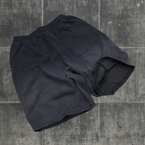 Custom Fashion French Terry Sweat Shorts Heavyweight 100% Cotton Screen Print Streetwear Vintage Sun Faded Acid Wash Shorts - Product Image 3