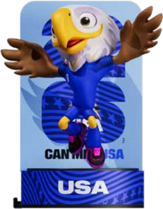 Mascotte de la Coupe du Monde <span class=keywords><strong>FIFA</strong></span> originale, boîte mystère, mascotte de la Coupe du Monde <span class=keywords><strong>FIFA</strong></span> 2026, mascotte de la Coupe du Monde <span class=keywords><strong>FIFA</strong></span>, boîte mystère Canada/Clutch-US/Zayu-Mexique - Product Image 3
