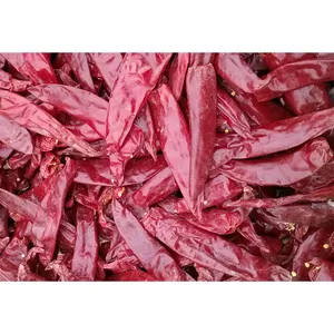 Export premium quality red dried chili chopped with stem good quality dried chili without stem