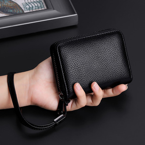 New Genuine Leather <b>Card</b> Holder Coin Purse Unisex Men's Multi-<b>Card</b> Slot Case Lady's <b>Card</b> <b>Wallet</b> Fashion Wholesale - Product Image 1