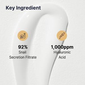Krim siput, Label pribadi hidrasi tahan lama 92% dari siput mucin pelembab perbaikan harian Gel wajah krim siput - Product Image 4