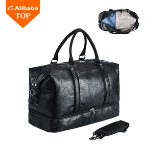 In Stock Travel Outdoor Duffel Bag with Shoe Compartment Duffel Travel Overnight Weekend Bags