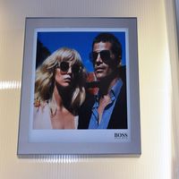Afficheur LED mural pour centre commercial, luminosité 10000 lumens, couleurs personnalisables, aluminium et acrylique