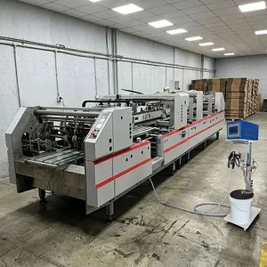 3A-1300YJGS <b>Electric</b> Automatic <b>Box</b> <b>Making</b> <b>Machine</b> with Water Soluble Glue Bottom Lock Straight Line Folder Gluer Wood Packaging - Product Image 1