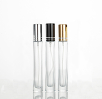Botol Roller Kaca Silinder Portabel Tersedia, Grosir 5-15ml Dispenser Parfum Dasar Tebal Kompatibel Langsung dari Pabrik
