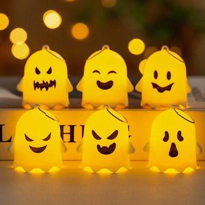 Halloween Prankster Ghost Hanging Party Props Decoraciones de Halloween Escena en miniatura Adornos Mini Calabaza Linterna Suministros Nuevo - Product Image 1