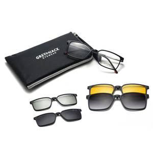 แว่นกันแดดเกรย์แจ็ค 6073 กรอบ TR สีดำ UV400 ป้องกันแสงสะท้อน ป้องกันแสงแดดสำหรับทุกเพศ แฟชั่นสำหรับการเดินทาง - Product Image 3