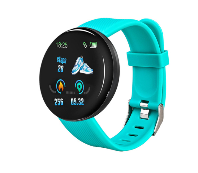 Wholesale 2026 Hot Smartwatch iPhone IOS Android Smart Phone Fitness Sport Tracking Anti-Lost D18 Smart Watch