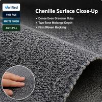 Tissu d'ameublement en chenille luxueux, doux pour la peau, haute densité, pour canapé, fauteuil club, boutique, maison, vente en gros, sur mesure