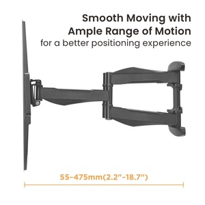Soporte de <span class=keywords><strong>TV</strong></span> LUMI de 37 a 86 Pulgadas, Soporte de Pared para <span class=keywords><strong>TV</strong></span> con Movimiento Completo, Inclinable y Retráctil, Fabricación ODM/OEM - Product Image 3