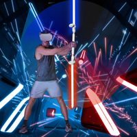 Support de poignée de sabre laser pour lunettes VR/AR DEVASO, télécommande et tiges d'extension pour accessoires Quest 2 – Nouveauté !