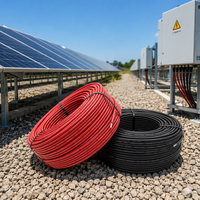 Câble solaire photovoltaïque certifié TUV, 1x35mm2, monoconducteur, XLPO, haute qualité, étanche IP68 pour système solaire
