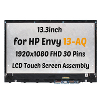 Écran LCD LED tactile FHD de 13,3 pouces pour HP Envy 13-AQ 13-AQ0044NR, assemblage de remplacement du numériseur d'écran tactile