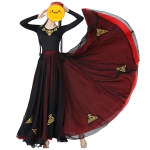 Ropa étnica China Vestido de baile lírico para mujer, vestido largo elegante y moderno que fluye - Product Image 4