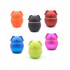 New Arrival 4-Layers Metal Zinc Alloy Tobacco Animal Shape Grinder <b>Herb</b> Mill Smoke Grinder - Product Image 1