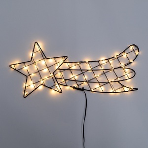 LED COMET STAR 75 LUMIÈRES BLANC CHAUD 40X18CM - Product Image 1
