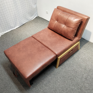 Poltrona Sofá Individual Conversível para Hotel, Cadeira Dobrável de Lazer Sem Braços, Sofá-Cama Personalizado - Product Image 4