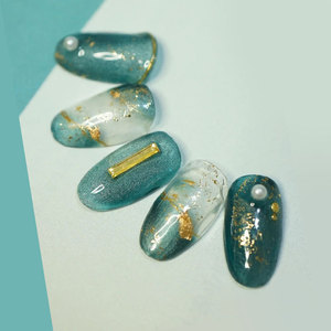 New Arrival 6-Color 3D Gold and Platinum <b>Nail</b> Art <b>Foil</b> Plastic 3D <b>Nail</b> Decals for Jewelry Tin DIY <b>Nail</b> Decoration - Product Image 4