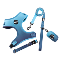 Harnais innovant pour animaux de compagnie Rembourrage ergonomique, impression personnalisée et fermeture rapide