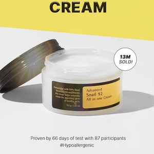 Crema Hidratante Original de la Marca Coreana Cosrxx, Crema Todo en Uno Advanced Snail 92, 100g - Product Image 5