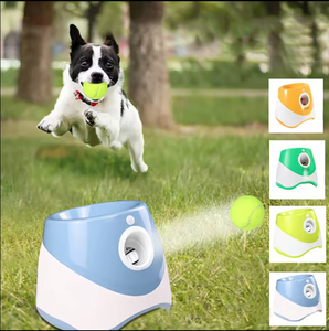 Профессиональная современная роскошная реалистичная экологичная пластиковая машина для запуска теннисных мячей для собак - автоматическая интерактивная - Product Image 4