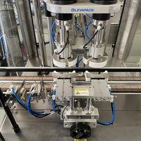 Vente chaude : Machine de capsulage pneumatique à double tête servo pour bouteilles en plastique, verre, métal, poudre protéinée et boîtes de conserve pour animaux de compagnie