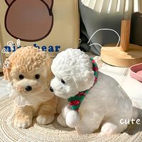 TPR Extra-Large Taba Squishy Dog Big Squishy Dog Soulagement du stress Jouet doux pour adultes/enfants