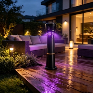 Piège à moustiques <span class=keywords><strong>CO2</strong></span> de luxe pour l'extérieur, appareil moderne de capture d'insectes pour jardin, villa et patio - Product Image 2