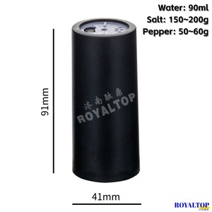 Trắng 90ml chai nhựa nhỏ gia vị bột mịn Muối bao bì Jar gia vị container với Shaker Nắp - Product Image 3