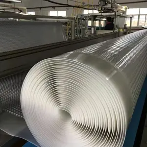 High Power 2m Width HDPE Plastic Waterproof Dimpled Drainage Membrane Sheet Making Machine