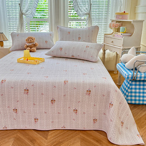 Trapuntino Estivo Stampato in Cotone Lavato, Coperta Sottile per Aria Condizionata, <span class=keywords><strong>Copriletto</strong></span> per <span class=keywords><strong>Letto</strong></span> <span class=keywords><strong>Singolo</strong></span>, Matrimoniale, Queen, King - Product Image 4
