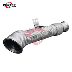 Tubo de Escape de Alto Rendimiento Vortex OPF con Protector Térmico de Acero Inoxidable SS304 para BMW G20 G21 M340i 3.0T 2020-2025 Motor B58 Mejora de Turbo - Product Image 2