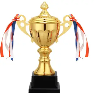 New popular custom gold trophy cup for sport champions Souvenir award