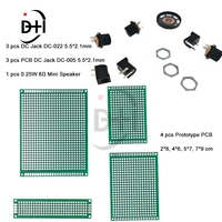 Kit de Composants Électroniques 1900pcs pour Arduino, Édition Ultime – Condensateurs, Résistances, LED TO-92, Transistors, Plaque PCB Courants