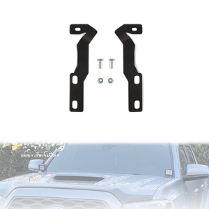 Soporte de montaje de luz para pilar A LUMA Auto Exterior Parts, kit de montaje de luz auxiliar todoterreno de acero para 2016-2023 - Product Image 1