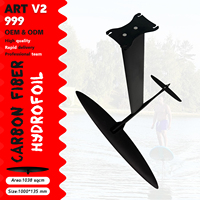 Planche de surf motorisée hydrofoil GY ART V2 999 en carbone et aluminium, 1038 cm², vente chaude, foil à vent, surf à voile, wingfoil