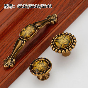 European Style Zinc Alloy <b>Cabinet</b> Handles Oval Shape Durable Furniture Hardware Drawer Pulls <b>Knobs</b> - Product Image 4