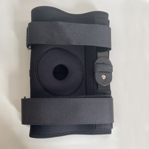 Genouillère en néoprène avec stabilisateurs latéraux, support sportif pour genou, sangle de maintien, protection articulaire, housse en silicone - Product Image 5
