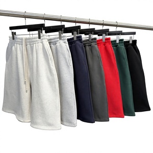 Shorts en molleton personnalisés pour hommes, shorts en coton confortables, shorts de sport décontractés pour la gym et le fitness - Product Image 1