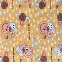 Motif de dessin animé à bas prix mignon tissu Velboa Super doux tissu de velours imprimé pour vêtements