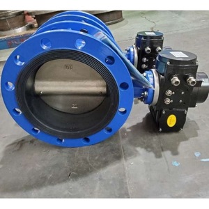 Vanne papillon électrique à joint rigide D943H DN1600 pour applications d'eau à haute température - Product Image 5