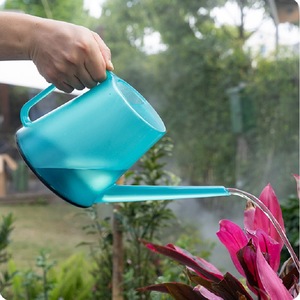 Watering Can 1.8L Matte Gray Adjustable Nozzle Plastic Durable Home Gardening - Product Image 2