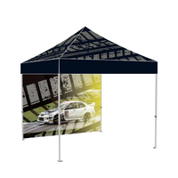 10x10ft Étanche Pop-Up Auvent Cadre En Aluminium avec PC Matériel Principal Événements En Plein Air Expositions Logo Impression Salon Tente