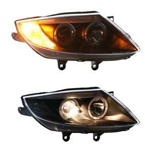 Fari Anteriori MJ per BMW Serie <span class=keywords><strong>Z4</strong></span> <span class=keywords><strong>E85</strong></span> 2003-2009, Parti Auto <span class=keywords><strong>E85</strong></span>, Aggiornamento Luci Anteriori, Fari LED DRL, Proiettori, Lampada Frontale - Product Image 1