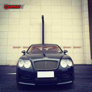 Kit de Carrocería de Fibra de Vidrio 2005-2013, Actualización al Estilo HM para Bentley Flying Spur, Parachoques Delantero, Faldones Laterales, Luces LED, Parachoques Trasero - Product Image 2