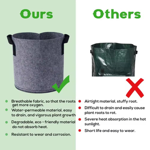 Prix bon marché sac de culture 1 gallon tissu Pots de plantes fruits traité aux UV <span class=keywords><strong>Pot</strong></span> de culture citron sac de plantation transparent <span class=keywords><strong>arbre</strong></span> plante sac de pépinière - Product Image 5