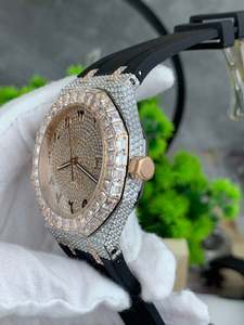 Reloj de Buceo de Alta Calidad, 41 mm, Mecánico, Acero Inoxidable, Alarma, Resistencia al Agua de 30 bar, Manecillas Estilo Shanghái, Cristal de Hielo Estrellado - Product Image 3