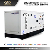 Groupe électrogène diesel industriel triphasé AC KVA KW avec ATS, silencieux et sous canopy, 50KVA, pour alimentation de secours en usine
