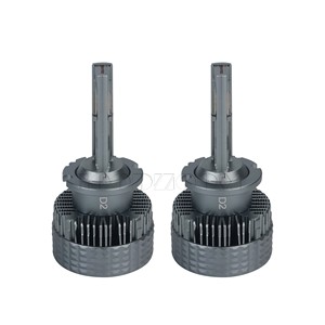 GOODZOOM Serie D D2S Lampadina LED per <span class=keywords><strong>Fari</strong></span> con Doppio Tubo di Raffreddamento in Rame, <span class=keywords><strong>Fari</strong></span> LED D2S/D4S ad Alta Potenza per Auto - Product Image 2